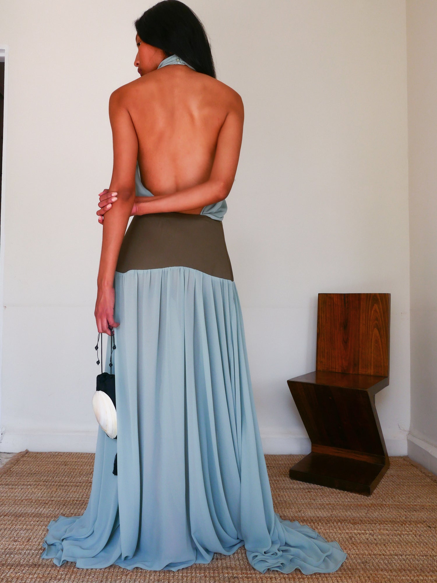 The Georgette Scarf Top