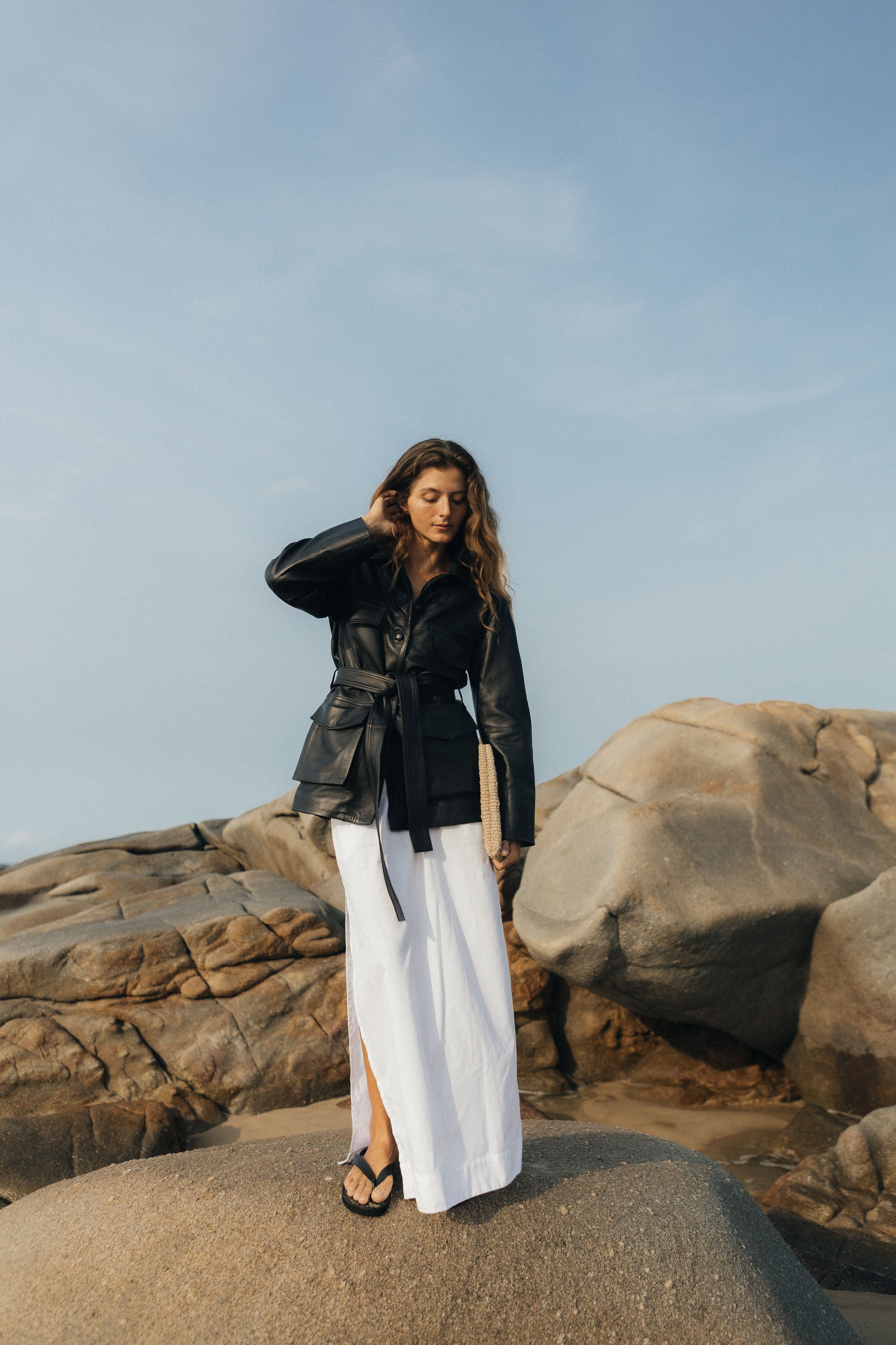 The Leather Safari Jacket – SLOAN