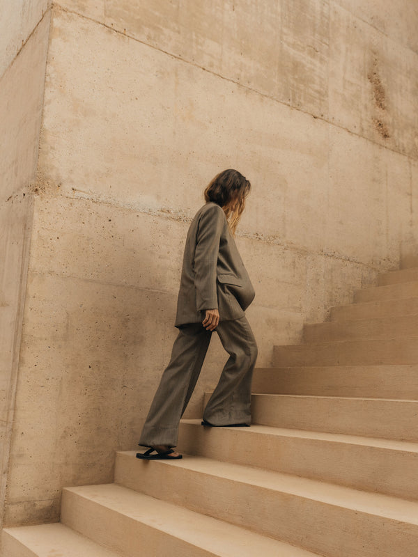 The Stripe Flare Trouser