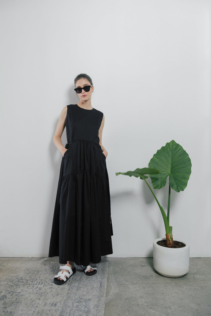 The Sleeveless Tier Dress