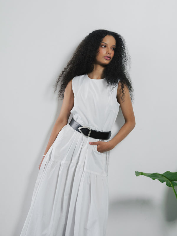 The Sleeveless Tier Dress