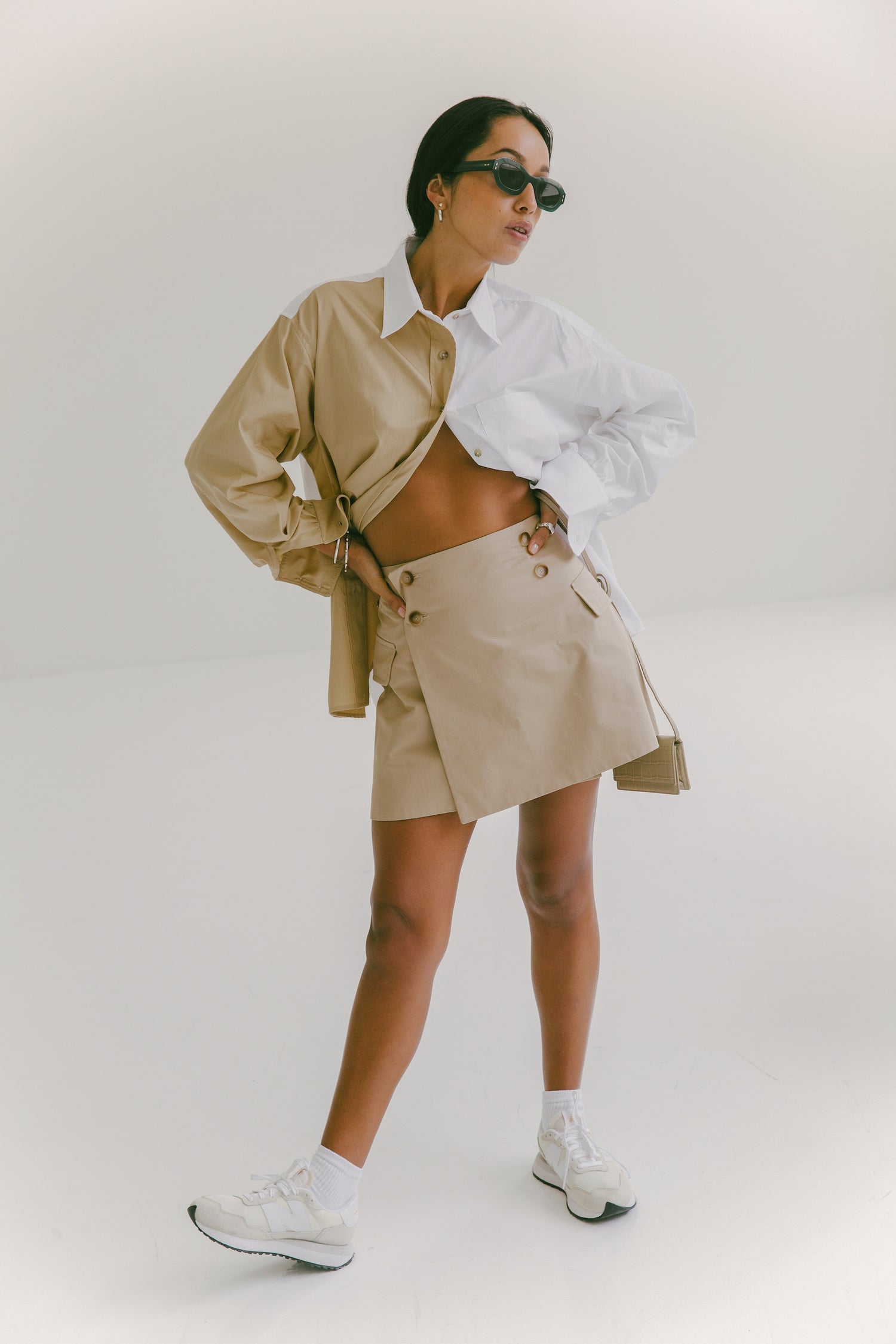 The Two-Tone Boyfriend Shirt